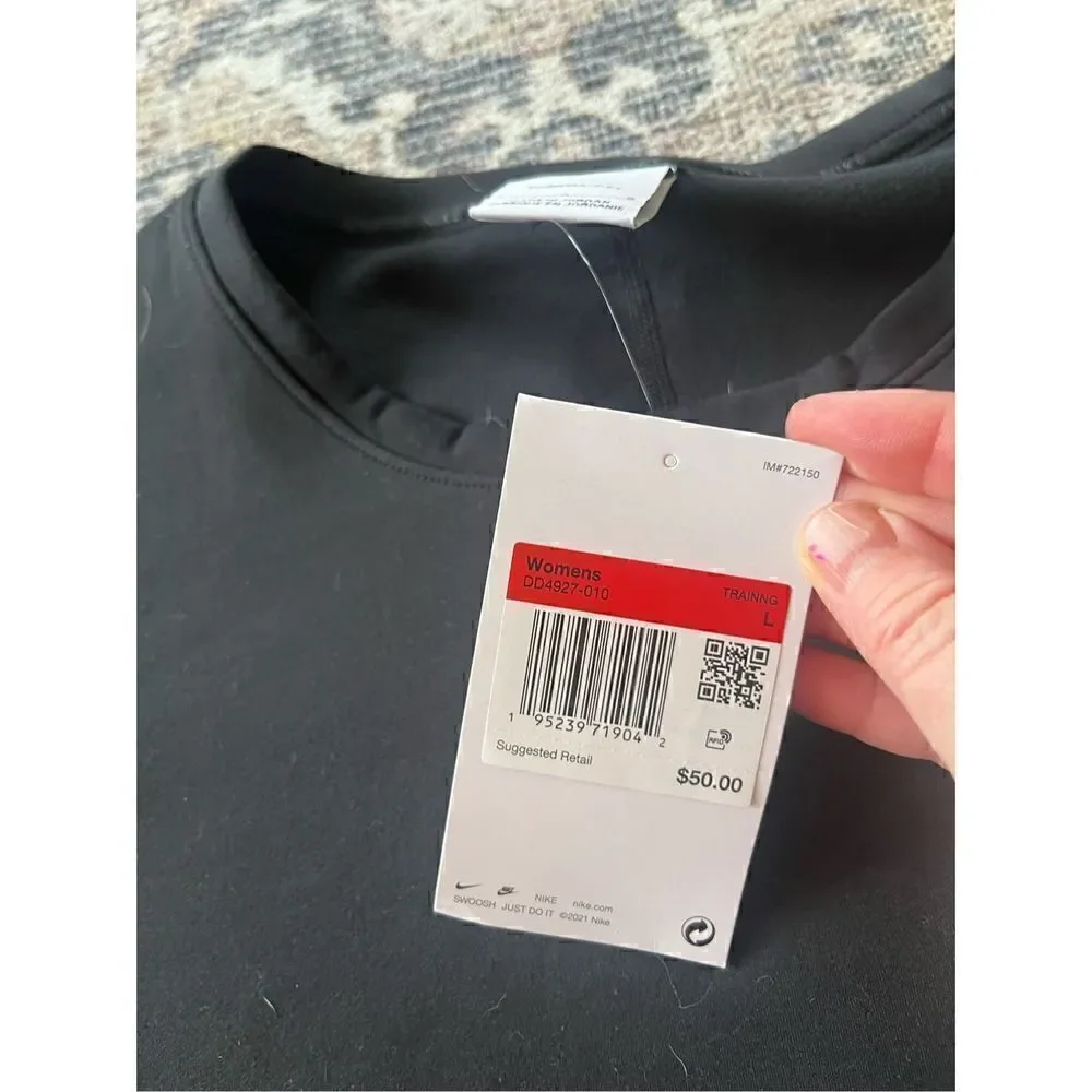 NWT Nike Women's One Therma-FIT Long Sleeve Top